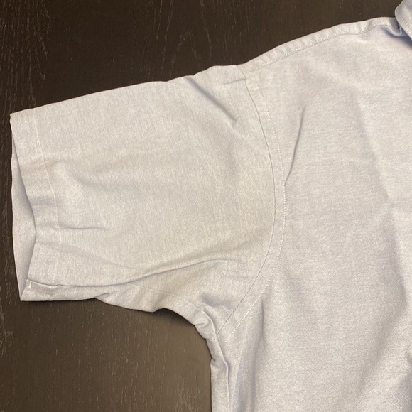 Blue Oxford short sleeve shirt - Picture 2 of 3